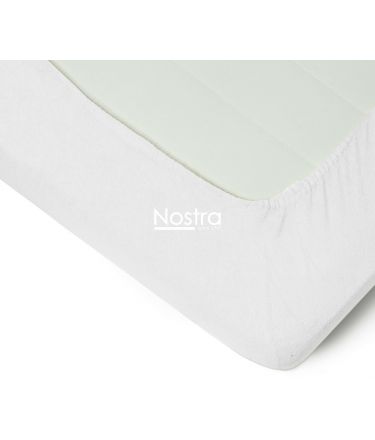 Fitted terry sheets TERRYBTL-OPTIC WHITE