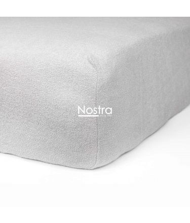 Fitted terry sheets TERRYBTL-GLACIER GREY 200x220 cm