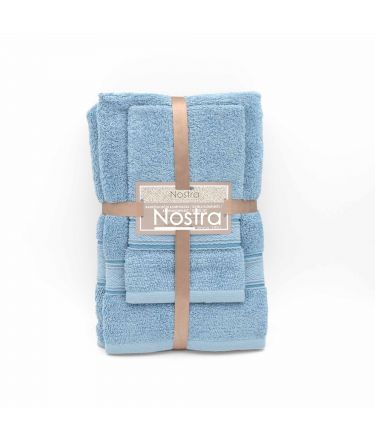 3 daļu dvieļu komplekts T0184 T0184-POWDER BLUE 176