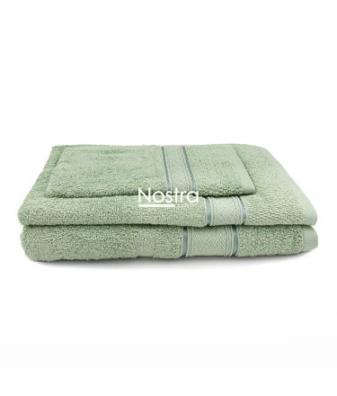 3 daļu dvieļu komplekts T0184 T0184-PALE OLIVE 398