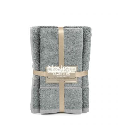 Bamboo towels set BAMBOO-600 T0105-FROST GREY