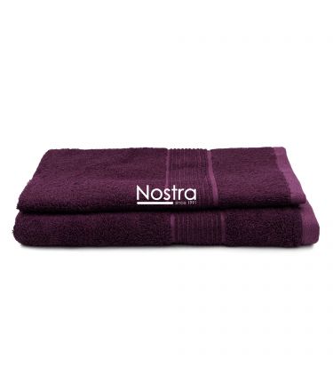 Bamboo towels set BAMBOO-600 T0105-DARK PLUM