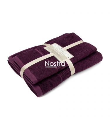 Bambusa dvieļu komplekts BAMBOO-600 T0105-DARK PLUM