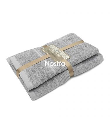 Bamboo towels set BAMBOO-600 T0105-ASH GREY 50x100, 70x140 cm