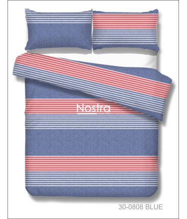 Cotton bedding set DOTTIE 30-0808-BLUE