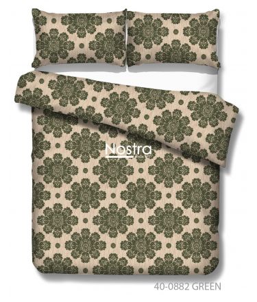 Sateen bedding set ALEXIS 40-0882-GREEN