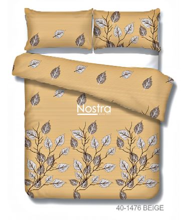 Cotton bedding set DAELYN 40-1476-BEIGE 200x220, 70x70 cm