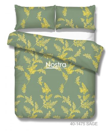 Cotton bedding set DAKODA 40-1475-SAGE