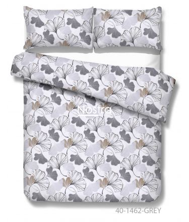 Cotton bedding set DAMARIS 40-1462-GREY 200x220, 50x70 cm