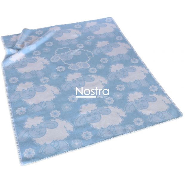 Детское одеяло SUMMER 80-1022-LIGHT BLUE 10 100x118 cm