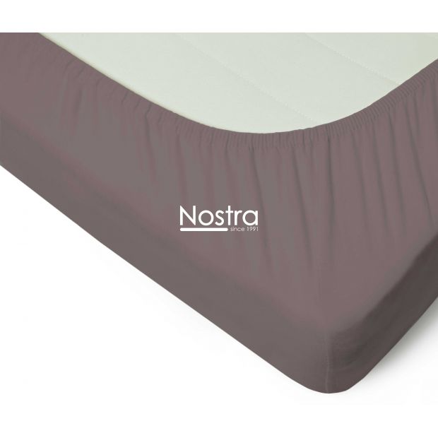 Fitted jersey sheets JERSEY JERSEY-CACAO