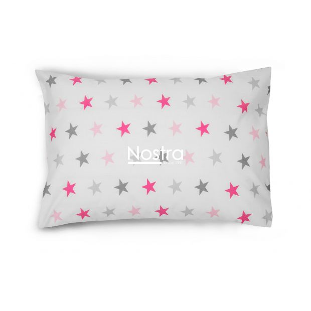 Children bedding set STARS 10-0052-LIGHT GREY LIGHT PINK