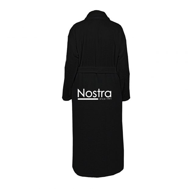 Халат VELOUR-430 430 BATHROBE-BLACK M