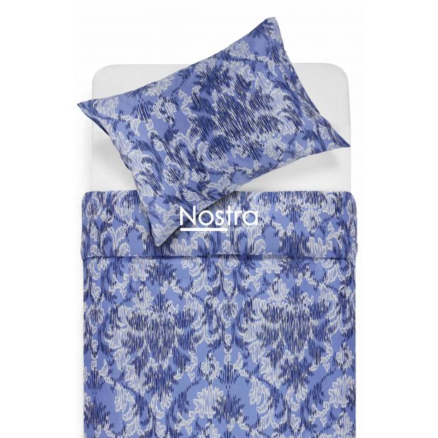 Sateen bedding set ALISHA 40-1247-BLUE 140x200, 50x70 cm