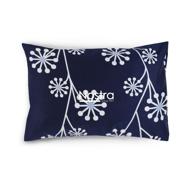 Satīna gultas veļa komplekts ADANA 20-1618-BLUE NAVY 200x220, 70x70 cm