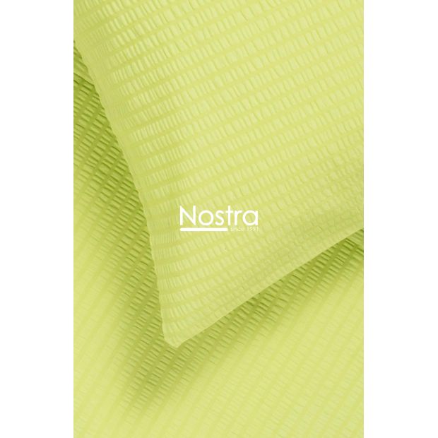 Seersucker bedding set ELA 00-0017-SHADOW LIME 140x200, 50x70 cm