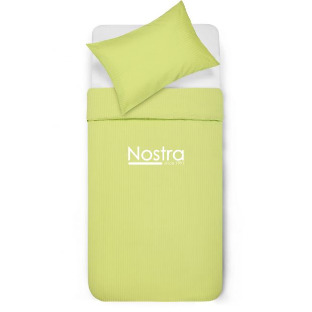 Seersucker bedding set ELA 00-0017-SHADOW LIME 140x200, 50x70 cm