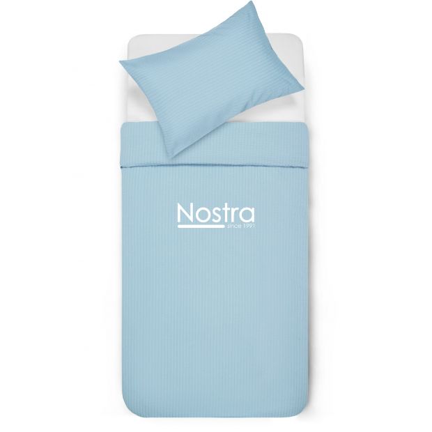 Seersucker bedding set ELA 00-0022-LIGHT BLUE 140x200, 70x70 cm