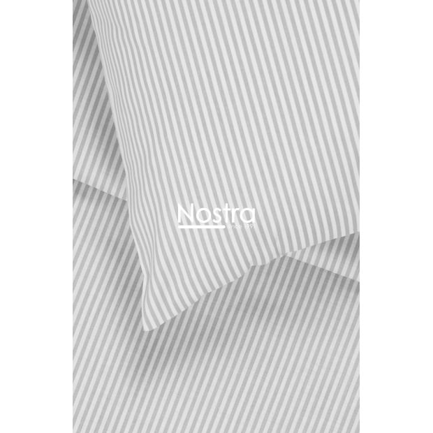 Bērnu katūna gultas veļa CLASSIC STRIPES 30-0212-LIGHT GREY 140x200, 50x70 cm