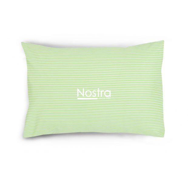 Bērnu katūna gultas veļa CLASSIC STRIPES 30-0212-LIGHT GREEN 140x200, 50x70 cm