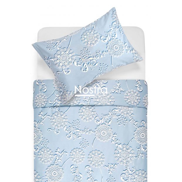 PREMIUM maco sateen bedding set COLETTE 20-0034-POWDER BLUE