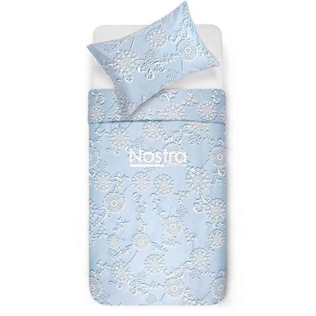 PREMIUM maco sateen bedding set COLETTE 20-0034-POWDER BLUE