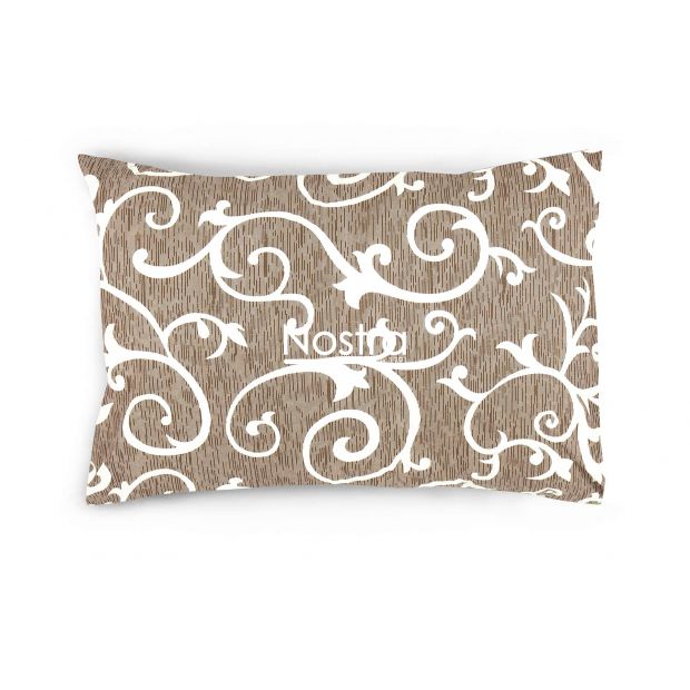 Polycotton bedding set ABSTRACT 40-0487-BROWN