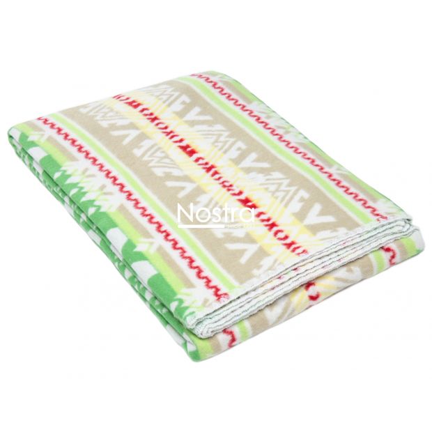 Cotton plaid SUMMER 80-2005-LIGHT GREEN 200x205 cm