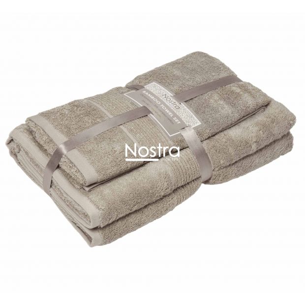 Bamboo towels set BAMBOO-600 T0105-BROWN