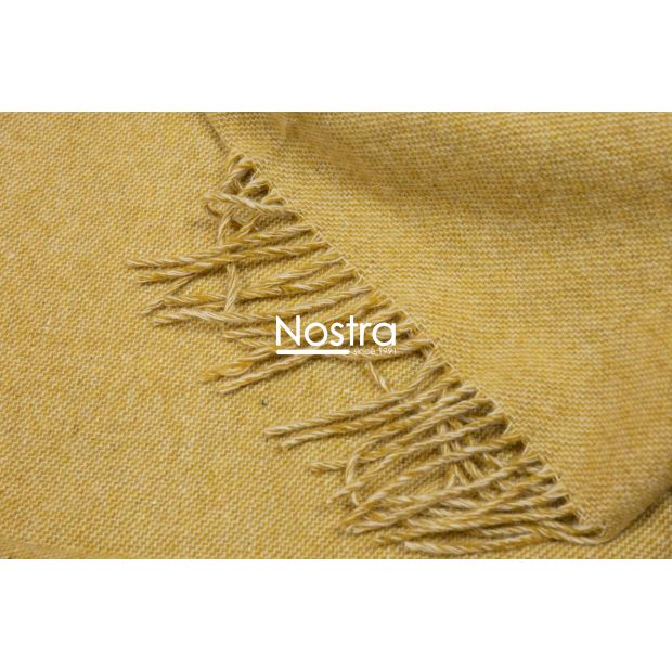 Vilnas pleds MERINO-300 80-3257-MUSTARD