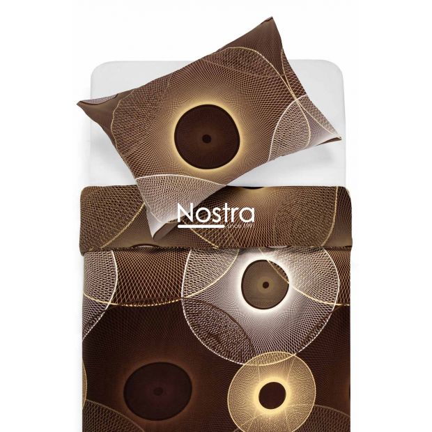 Постельное бельё из сатина ADELITA 30-0285-BROWN