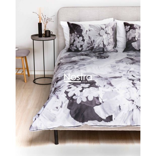 PREMIUM maco sateen bedding set CECELIA 20-0095-GREY 140x200, 50x70 cm