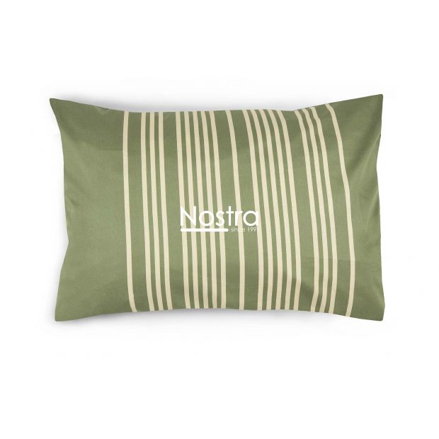 PREMIUM maco sateen bedding set CADENCE 30-0683-MOSS GREEN 140x200, 50x70 cm