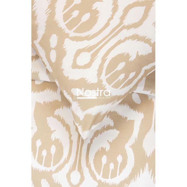 PREMIUM maco sateen bedding set CHARLEE 40-1275-SAND 140x200, 70x70 cm