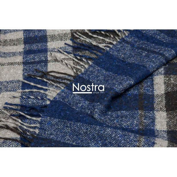 Pleds GANA 80-4122-BLUE BROWN 140x200 cm