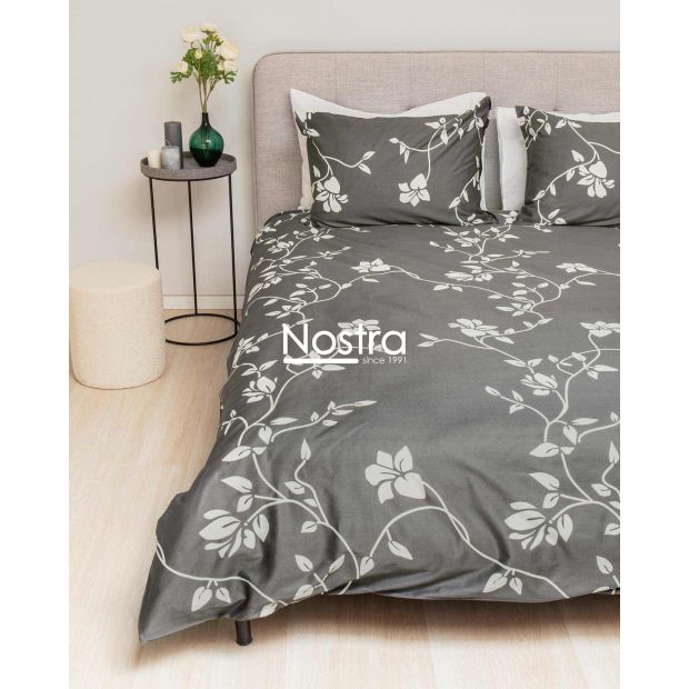 Satīna gultas veļa komplekts AGGI 20-1385-KHAKI 200x220, 70x70 cm