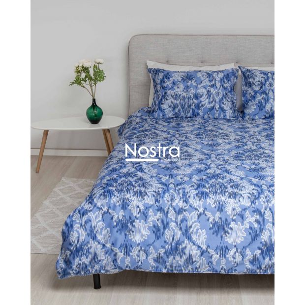 Sateen bedding set ALISHA 40-1247-BLUE 140x200, 50x70 cm