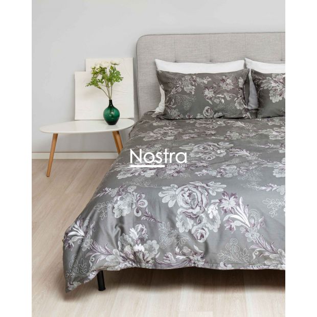 Sateen bedding set AFARIN 20-1301-KHAKI 140x200, 50x70 cm