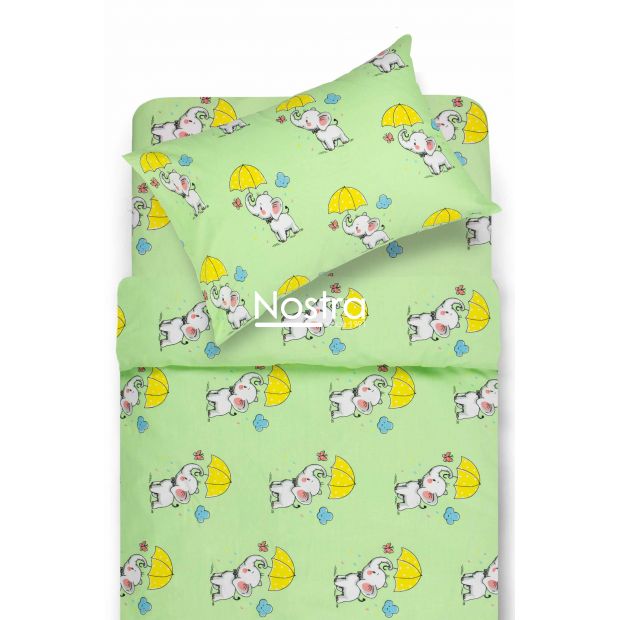 Children bedding set ELEPHANT 10-0647-GREEN