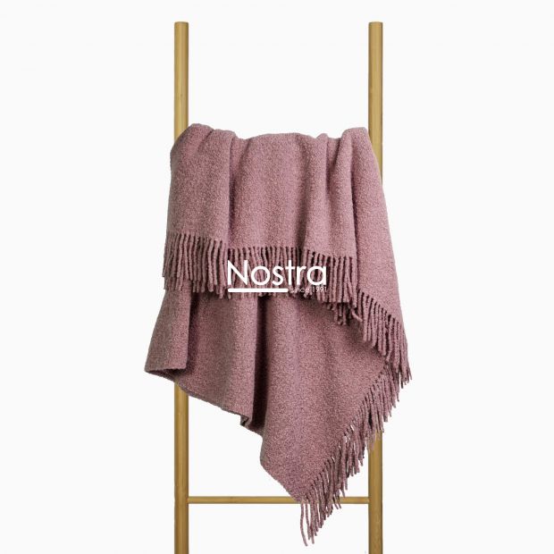 Vilnas pleds BOUCLE-350 80-3321-DUSTY ROSE 140x200 cm