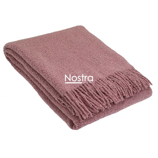 Vilnas pleds BOUCLE-350 80-3321-DUSTY ROSE 140x200 cm