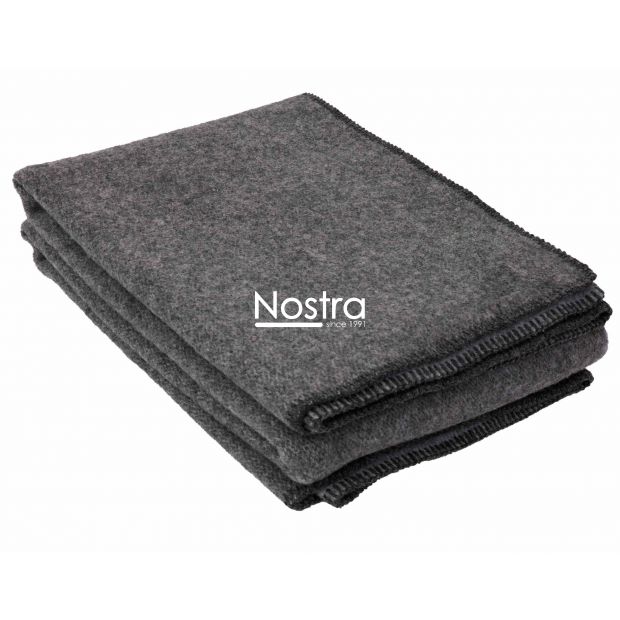 Blanket ZELANDIA LUX-450 DOUBLE FACE-DARK GREY GREY