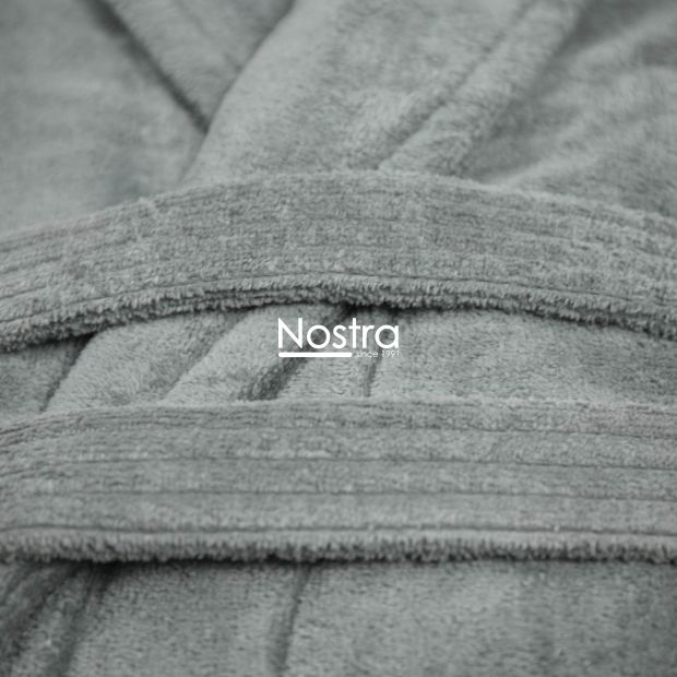 Халат VELOUR-430 430 BATHROBE-GREY M