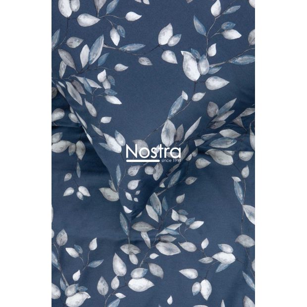 PREMIUM maco sateen bedding set COLE 40-1423-BLUE 140x200, 50x70 cm