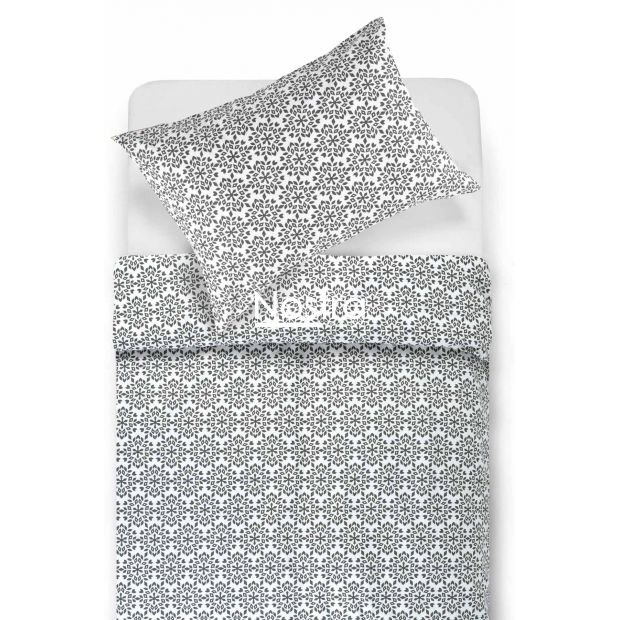 Flannel bedding set BARRET 40-1438-GREY 140x200, 70x70 cm