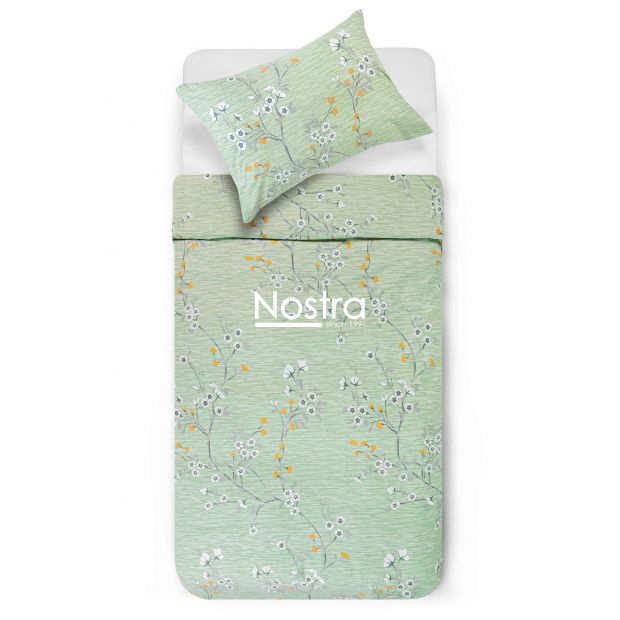 Flannel bedding set BRIANNA 20-1751-SAGE 140x200, 70x70 cm