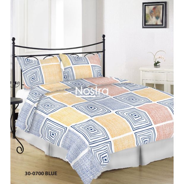 Cotton bedding set DASIA 30-0700-BLUE