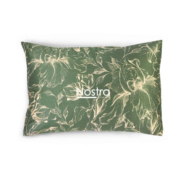 PREMIUM maco sateen bedding set COOPER 20-1732-GREEN 220x240, 50x70 cm