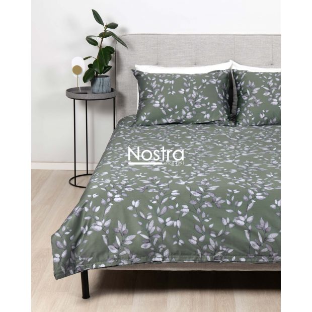 PREMIUM maco sateen bedding set COLE 40-1423-KHAKI 140x200, 50x70 cm