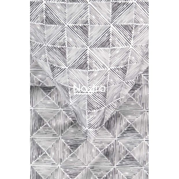 Satīna gultas veļa ALANI 30-0767-GREY 200x220, 70x70 cm